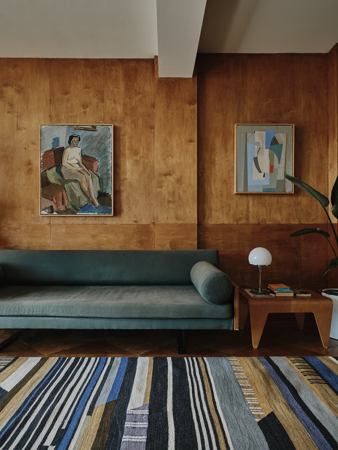 '1923' Gunta Stölzl - Bauhaus Kelim Teppich 360x215cm - Wild Heart Free Soul