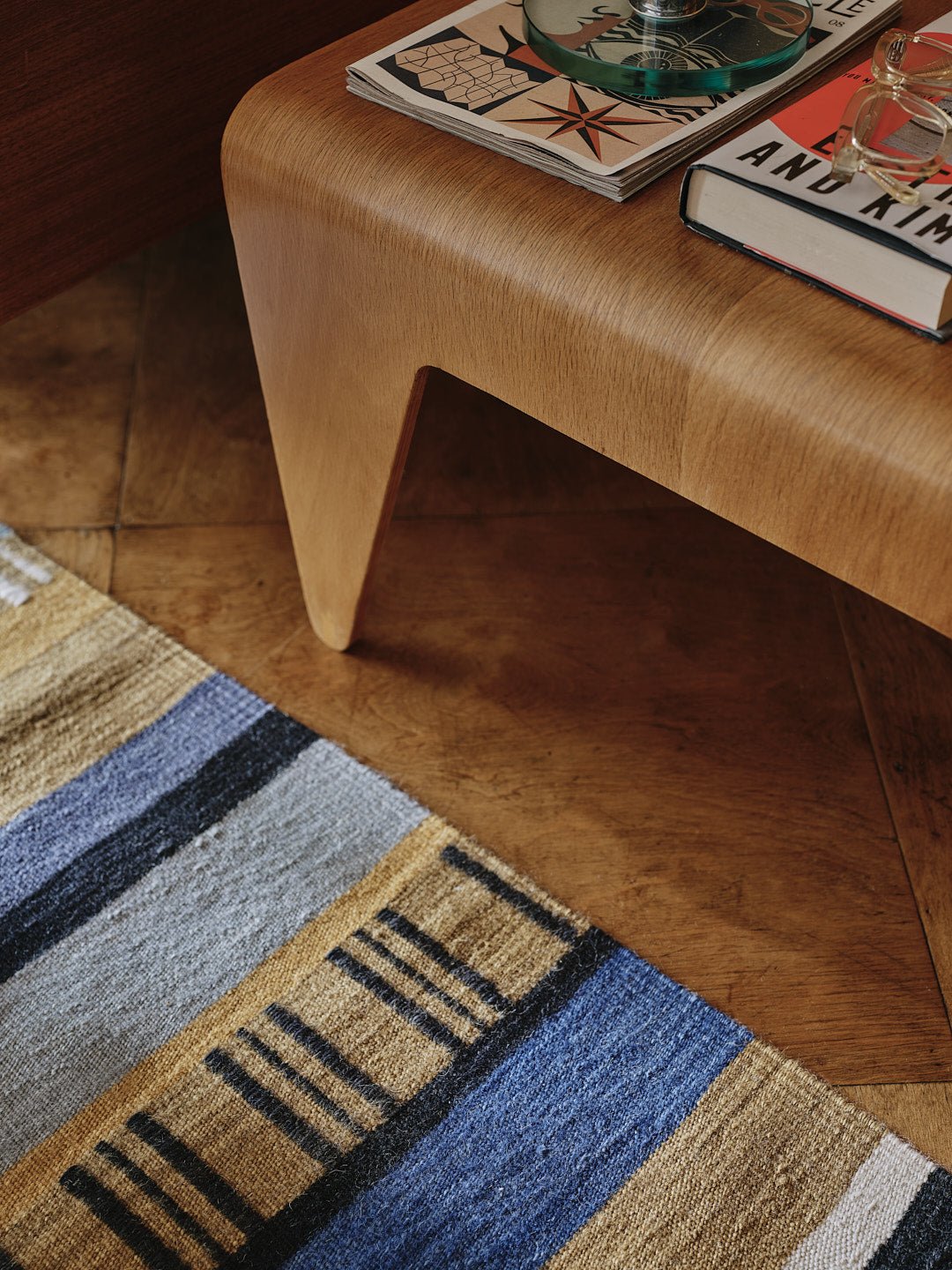 '1923' Gunta Stölzl - Bauhaus Kelim Teppich 360x215cm - Wild Heart Free Soul