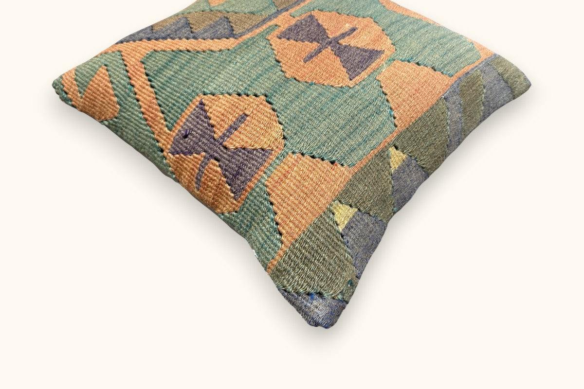 ELIF Vintage Kelim Kissen 40x40cm