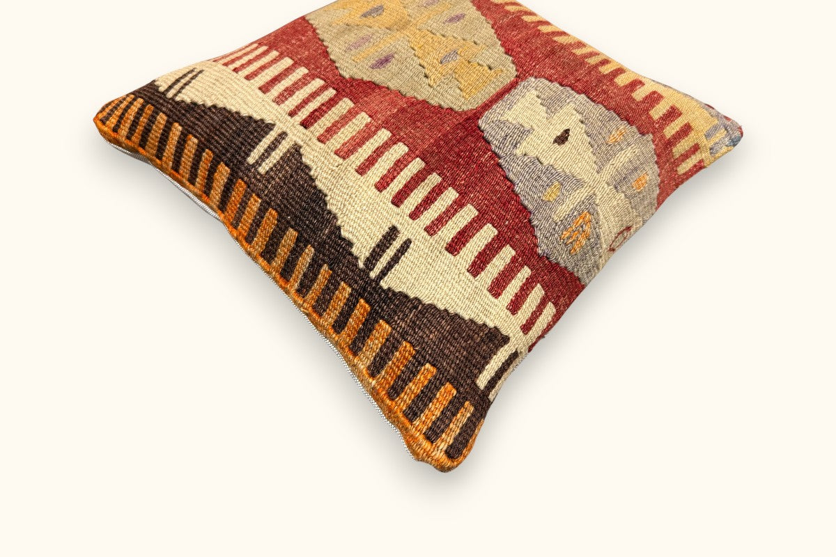 INCI Vintage Kelim Kissen 40x40cm