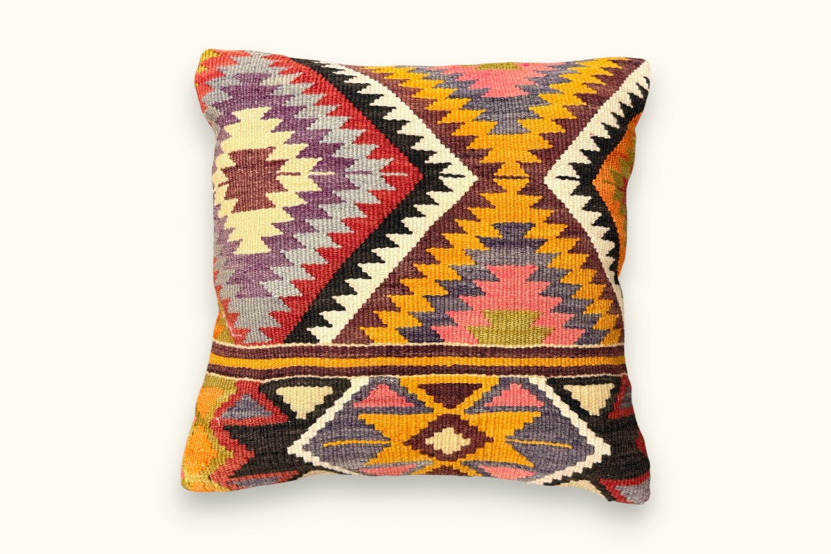 ILAY Vintage Kelim Kissen 40x40cm