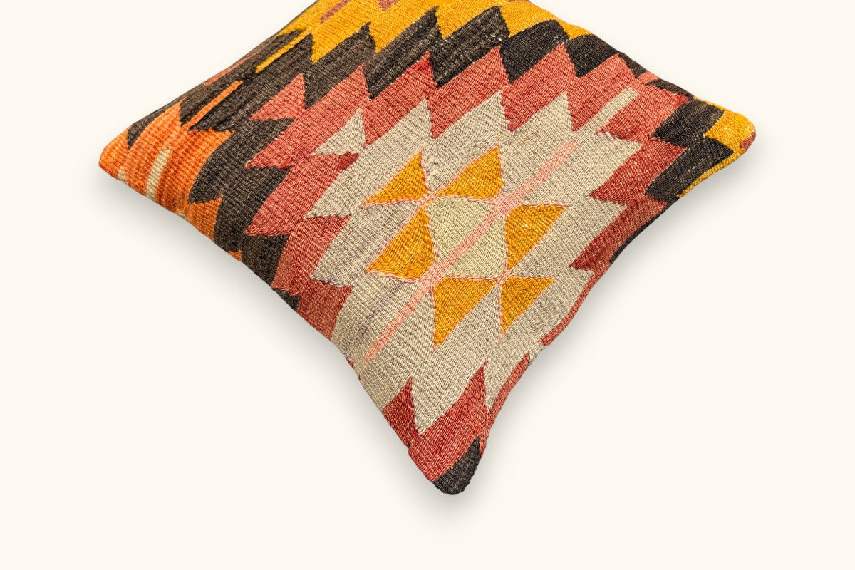 ALYA vintage kilim cushion 40x40cm