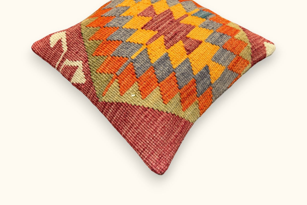 BUSE Vintage Kelim Kissen 40x40cm
