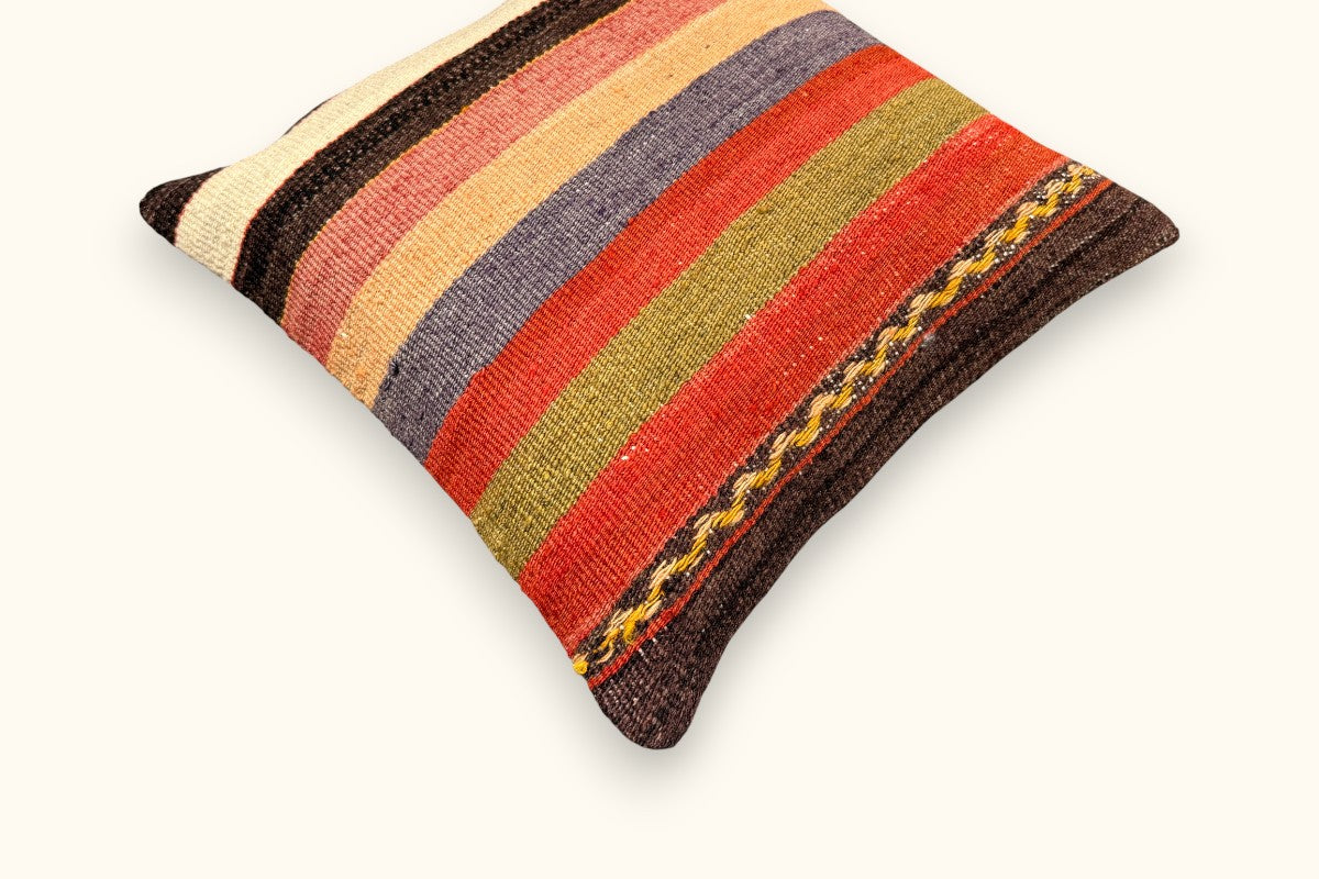 DENIZ vintage kilim cushion 40x40cm