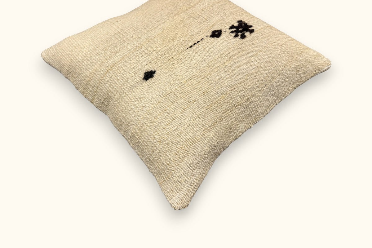 GULIZ Vintage Kelim Kissen 40x40cm