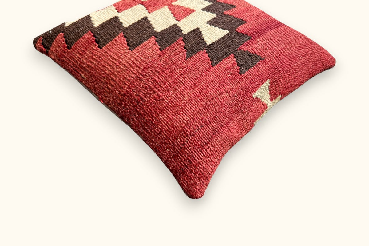 NEHIR vintage kilim cushion 40x40cm