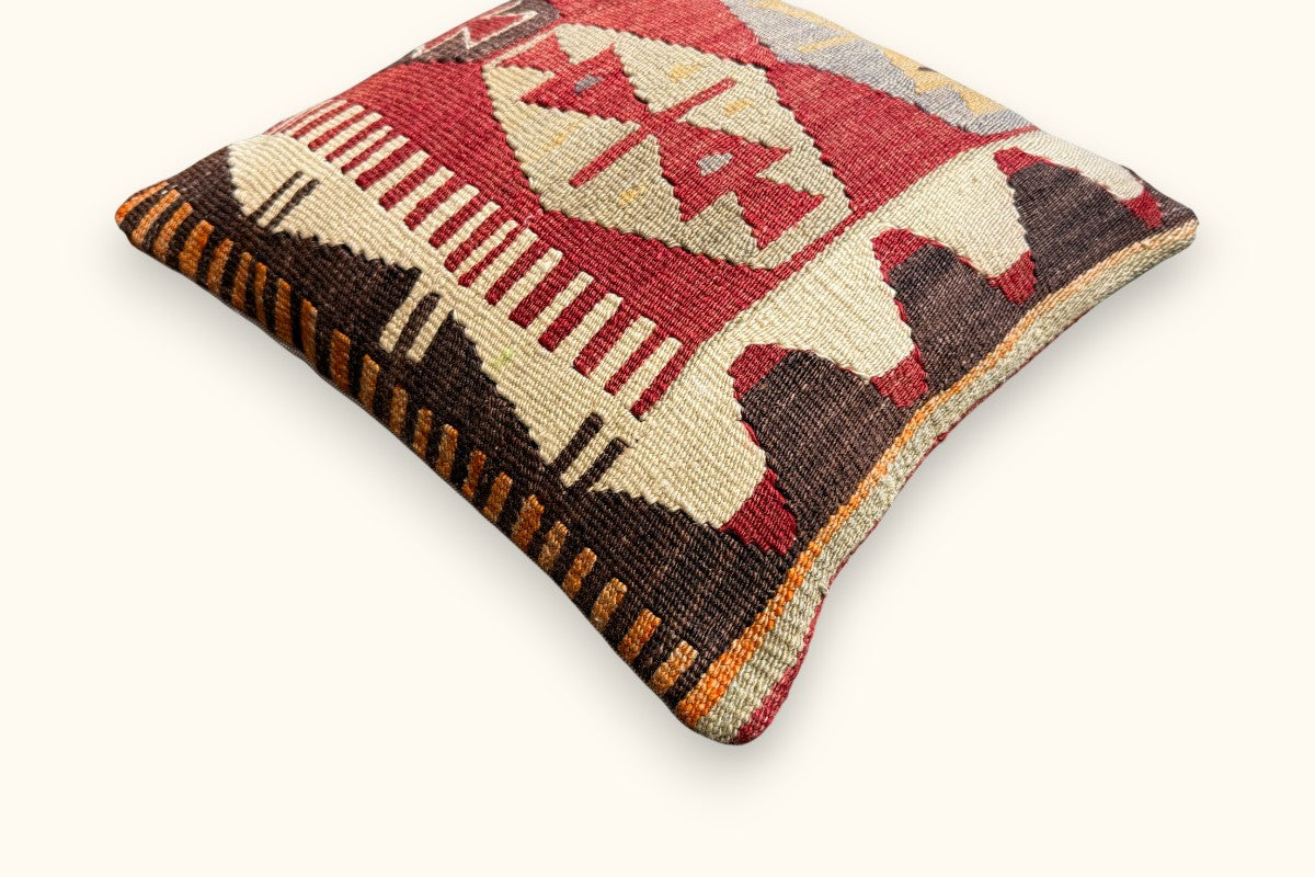 PERA Vintage Kelim Kissen 40x40cm