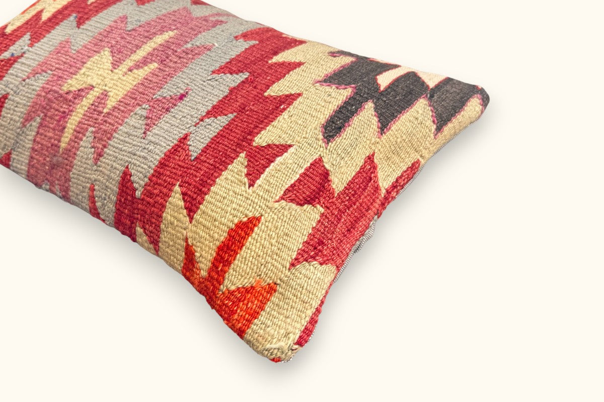 GULCE Vintage Kelim Kissen 50x30cm