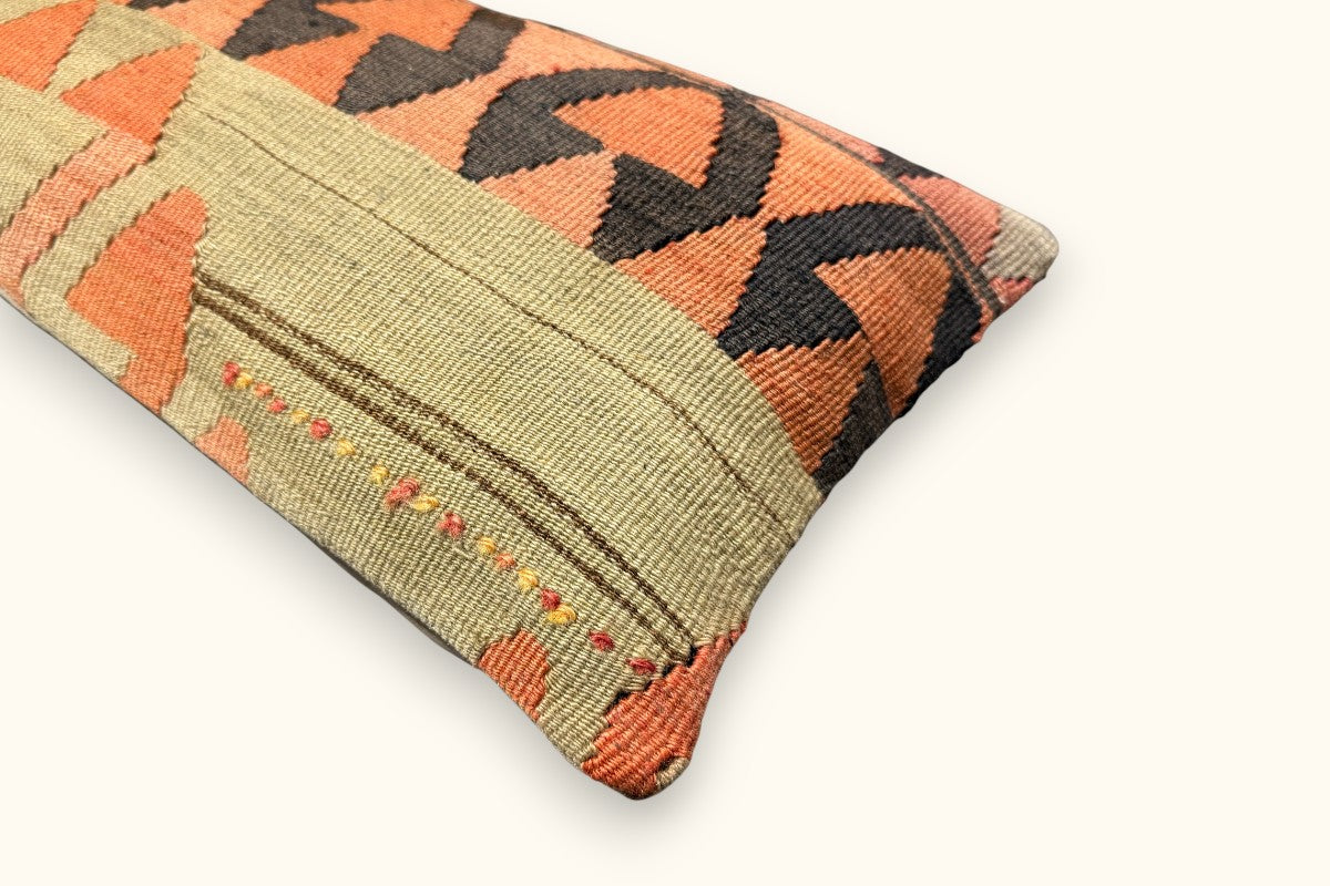 RUYA vintage kilim cushion 50x30cm