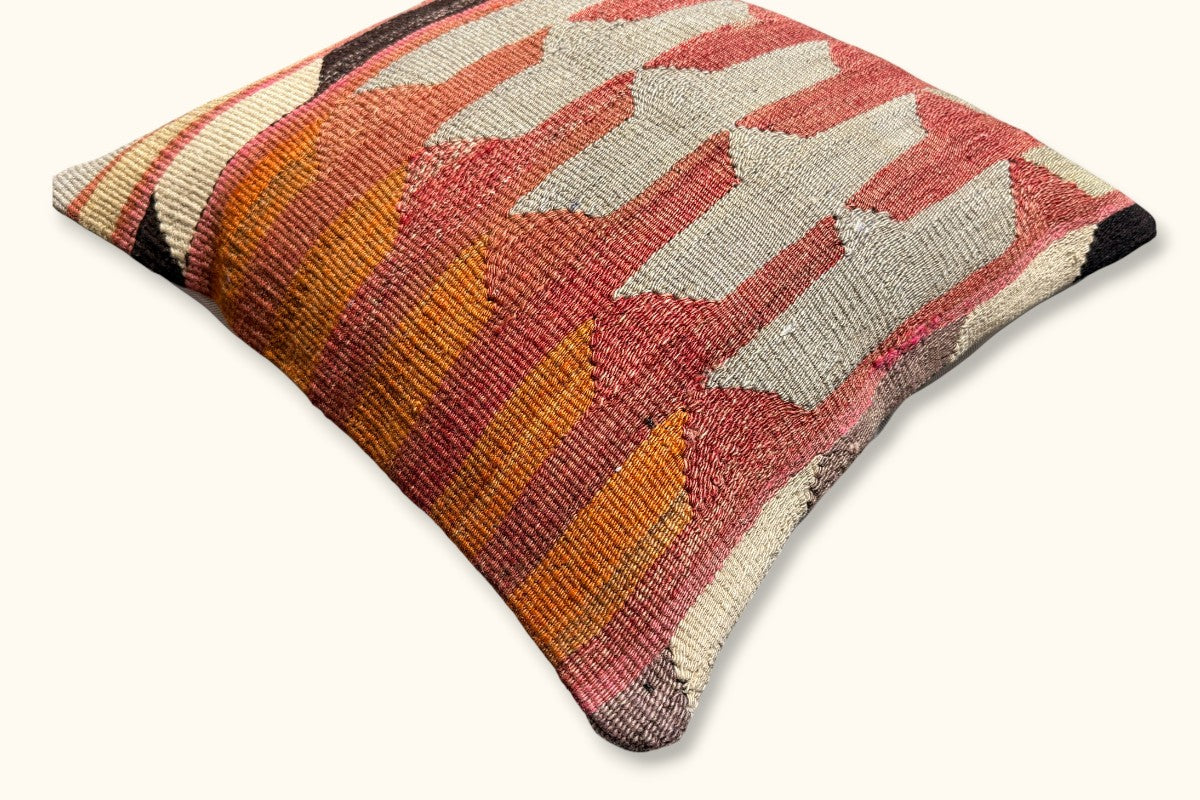 KAYA Vintage Kelim Kissen 50x50cm