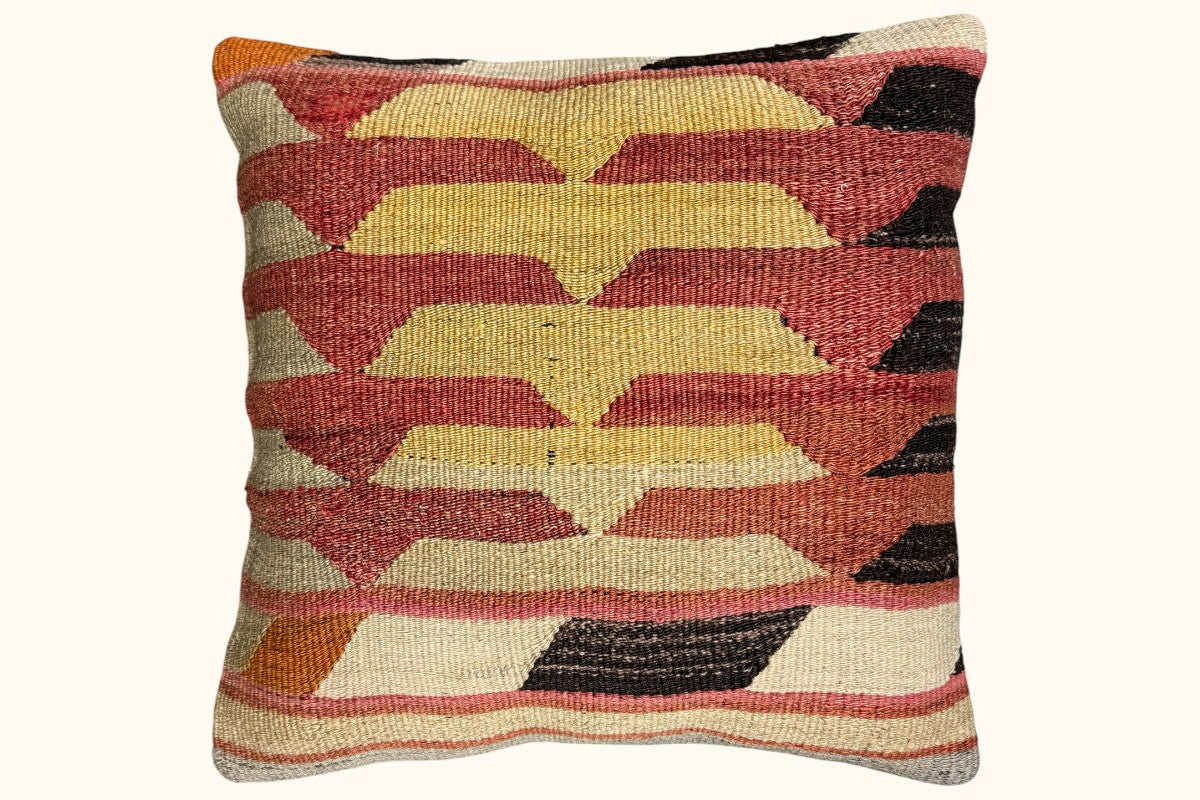 BUKET Vintage Kelim Kissen 50x50cm