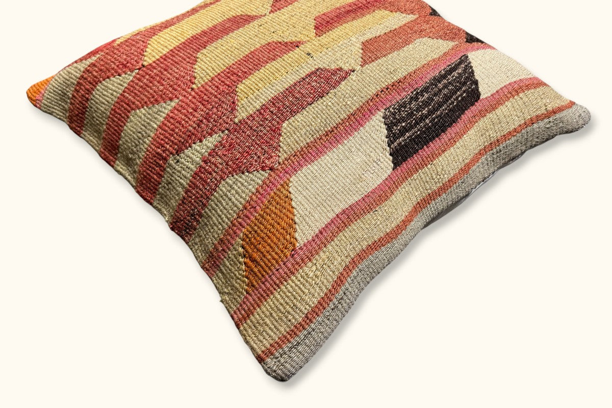 BUKET Vintage Kelim Kissen 50x50cm