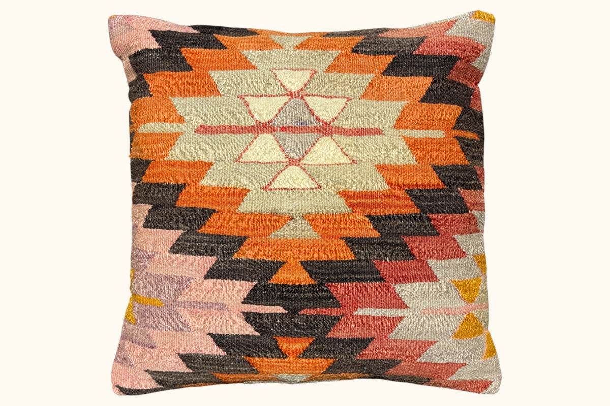 SEVGI Vintage Kelim Kissen 50x50cm