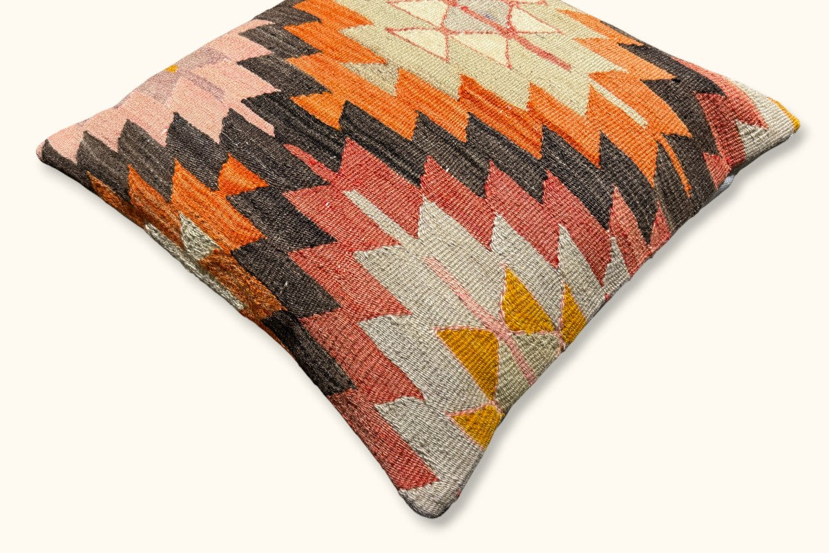 SEVGI Vintage Kelim Kissen 50x50cm