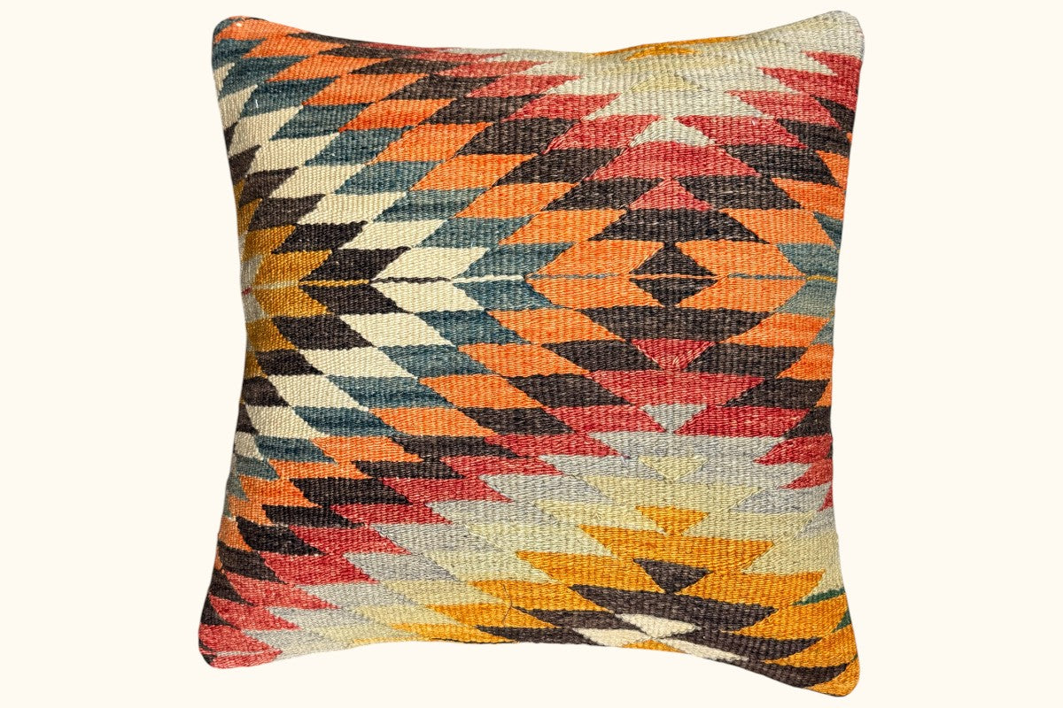 FILIZ Vintage Kelim Kissen 50x50cm