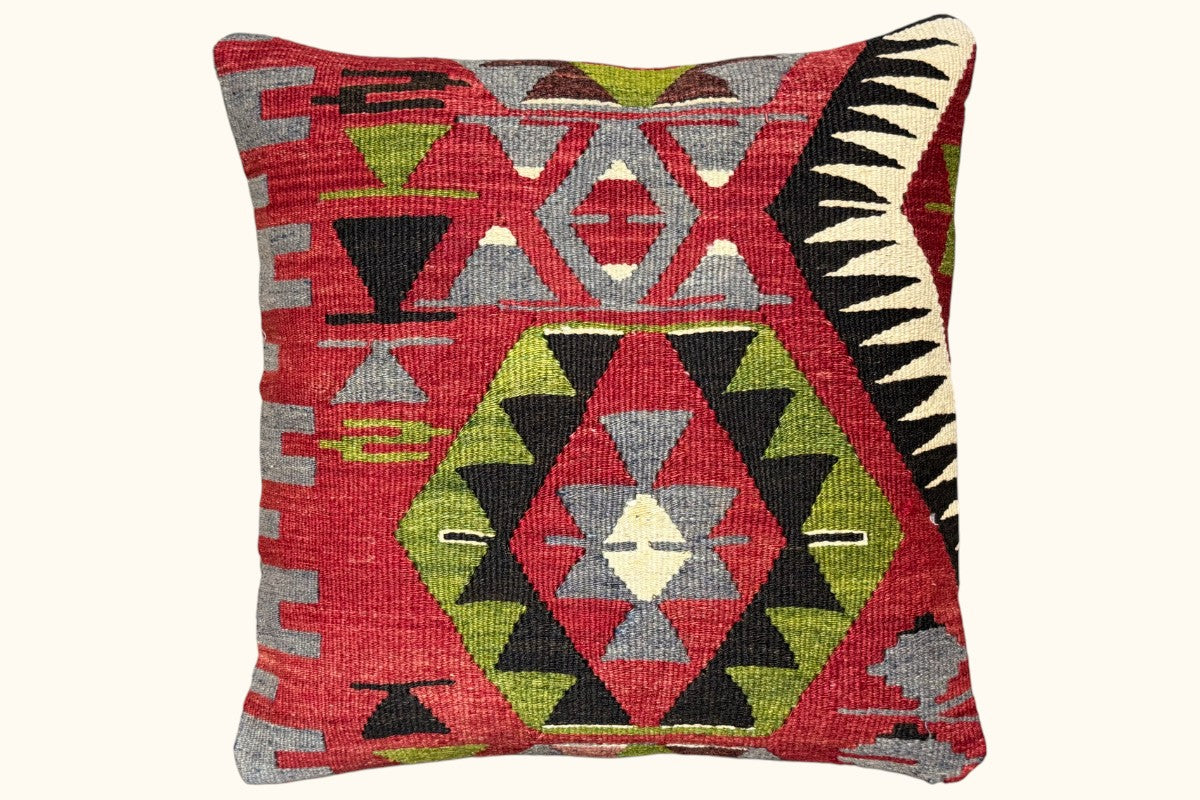 ALEV Vintage Kelim Kissen 50x50cm