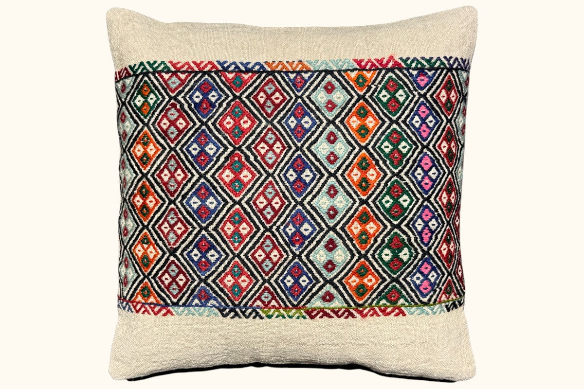 BELEN Vintage Kelim Kissen 50x50cm