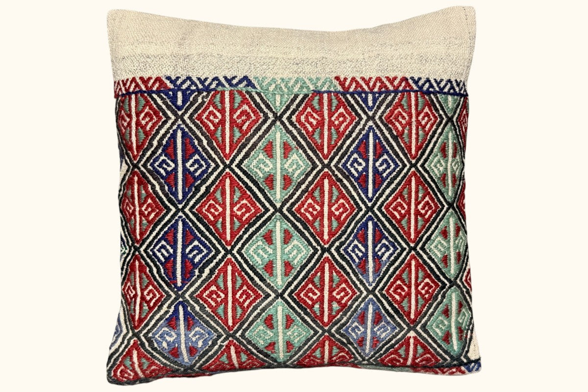 CEREN Vintage Kelim Kissen 50x50cm