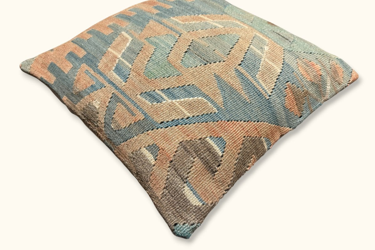 DEFNE Vintage Kelim Kissen 50x50cm