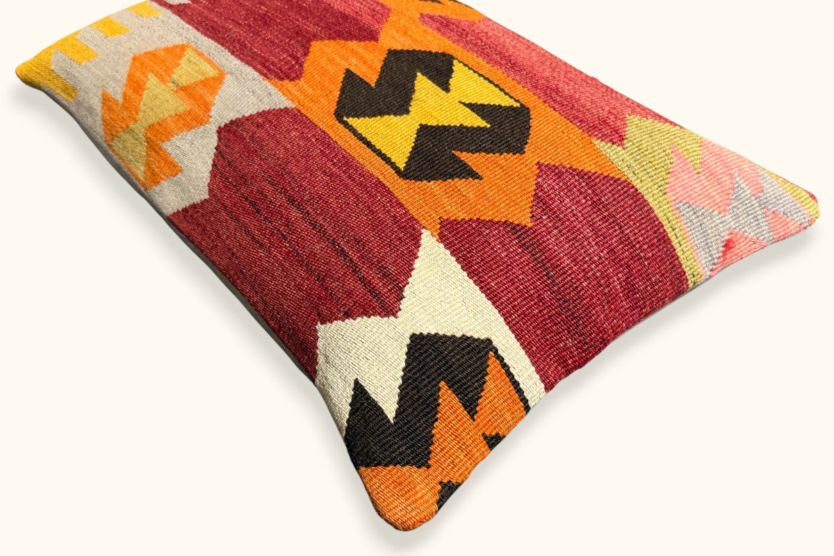 DERYA Vintage Kelim Kissen 60x40cm