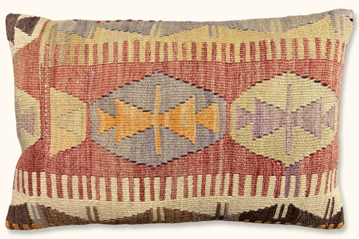 ELA Vintage Kelim Kissen 60x40cm