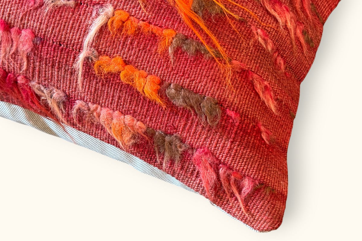 EYLUL vintage kilim cushion 60x40cm