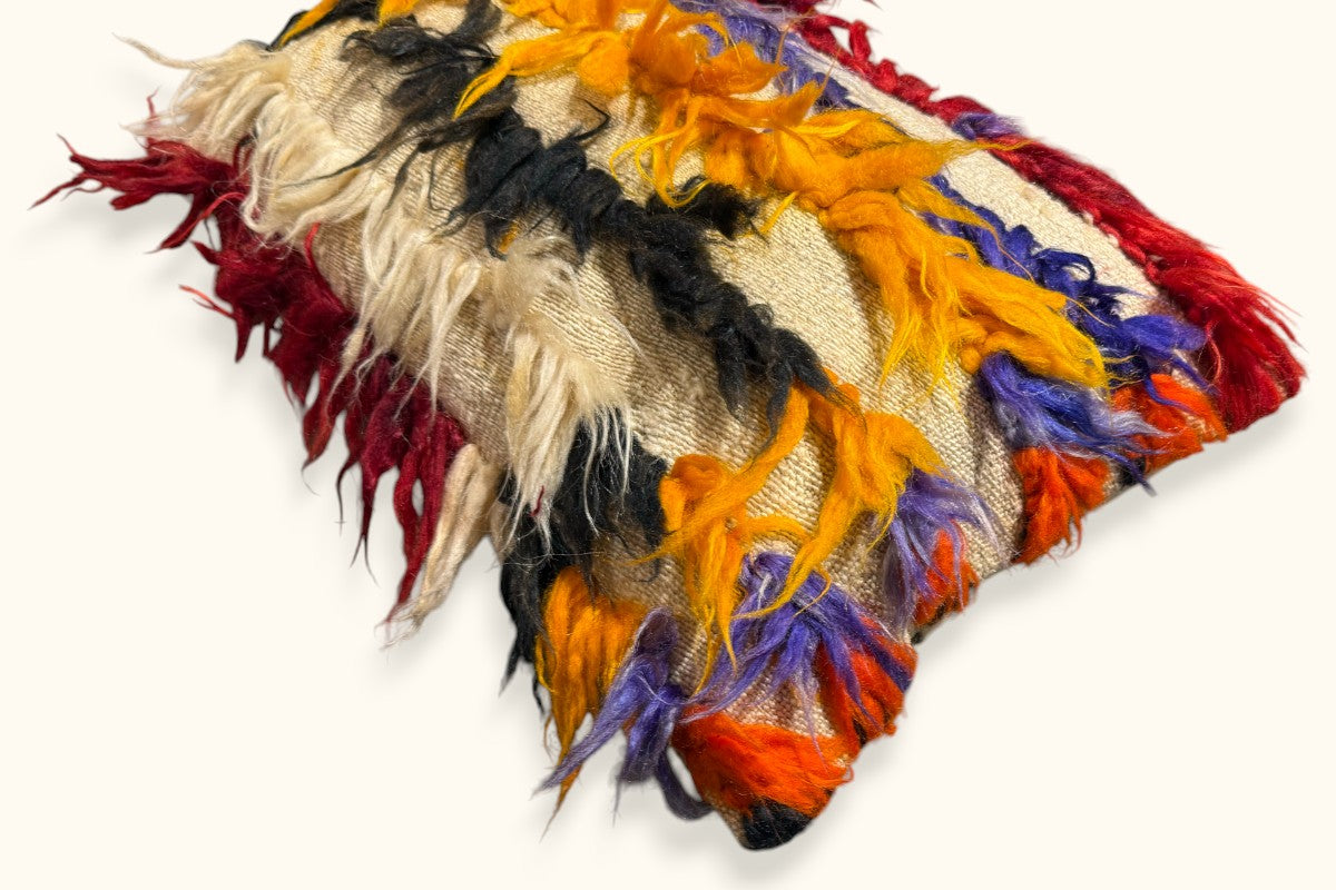 GAYE Vintage Kelim Kissen 60x40cm