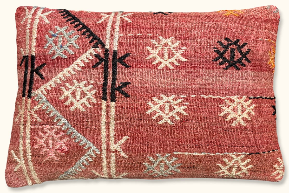 GULCE Vintage Kelim Kissen 60x40cm