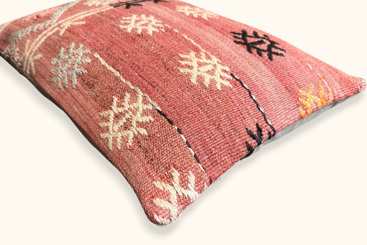 GULCE Vintage Kelim Kissen 60x40cm