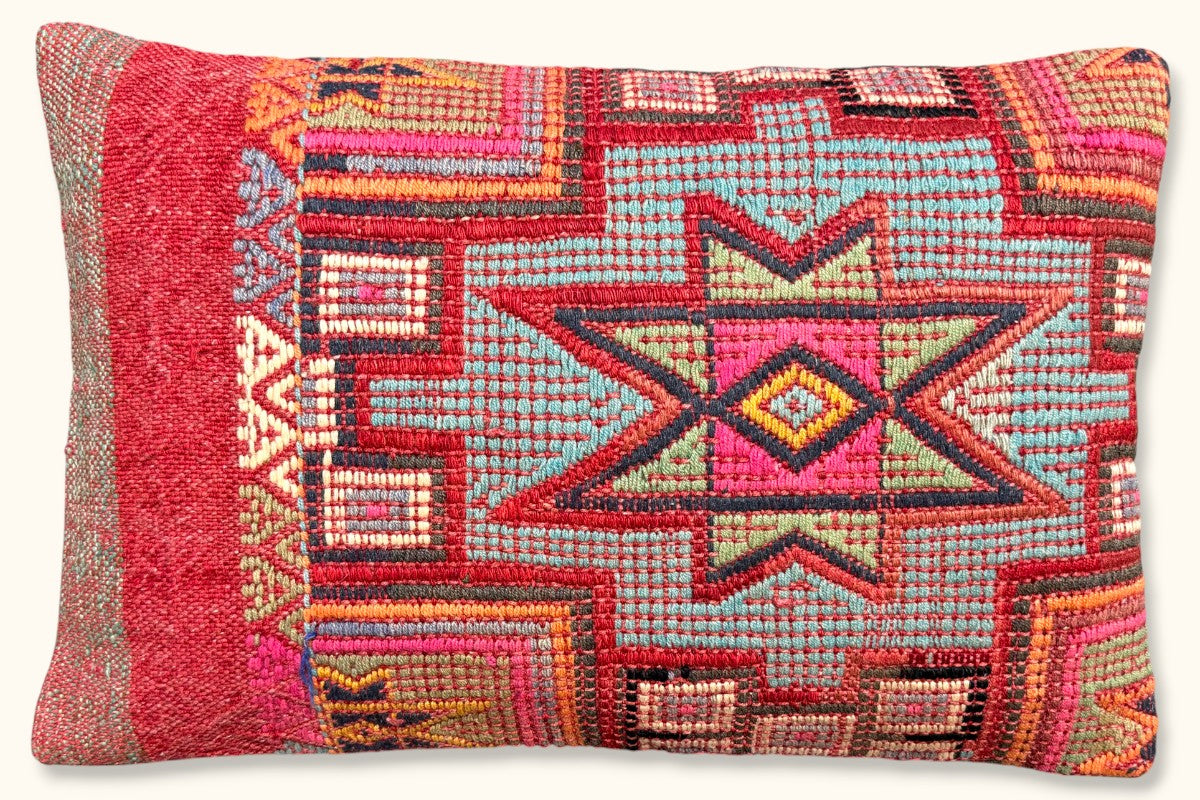 JALE Vintage Kelim Kissen 60x40cm