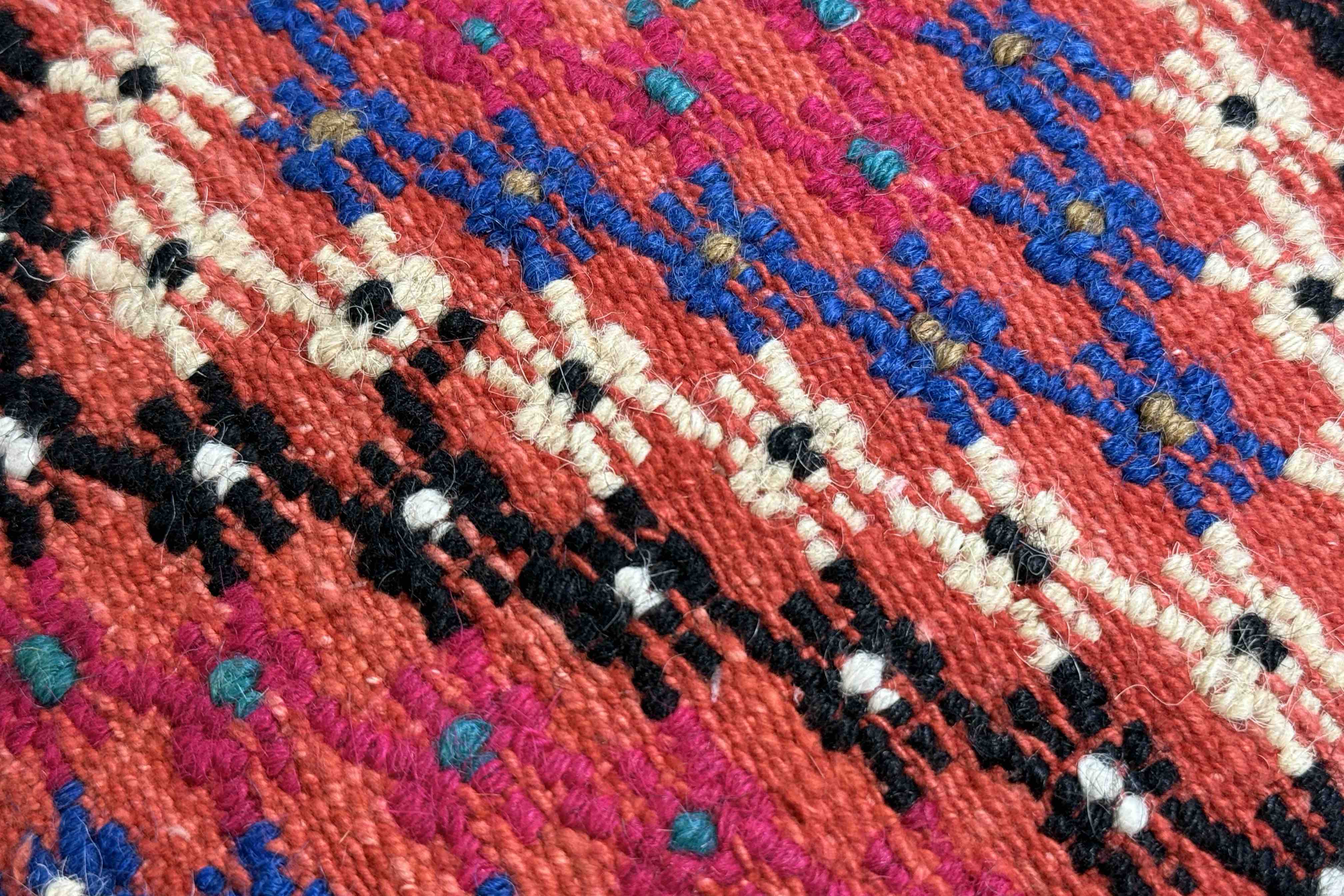 LARA Vintage Kelim Kissen 60x40cm