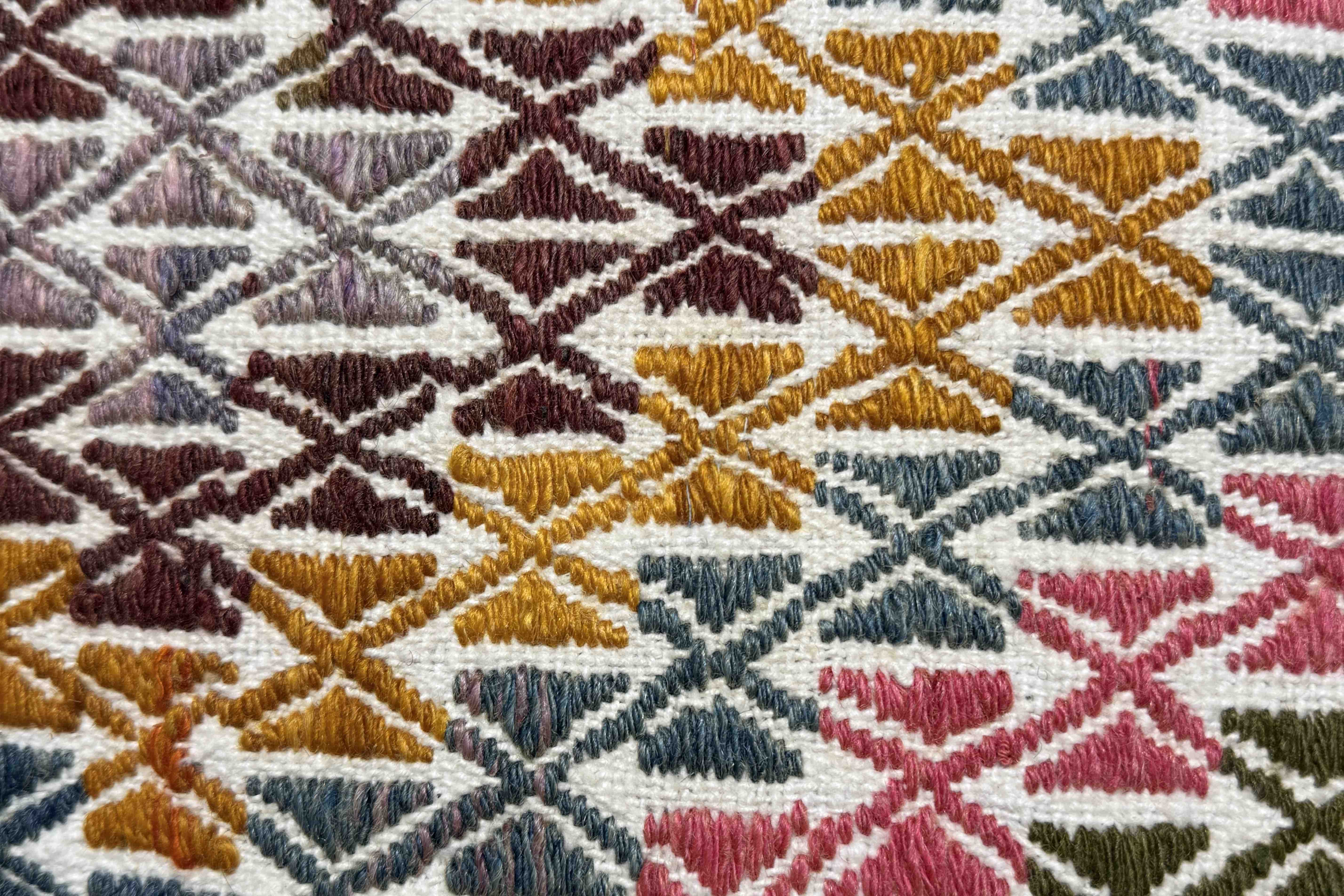 MELEK Vintage Kelim Kissen 60x40cm