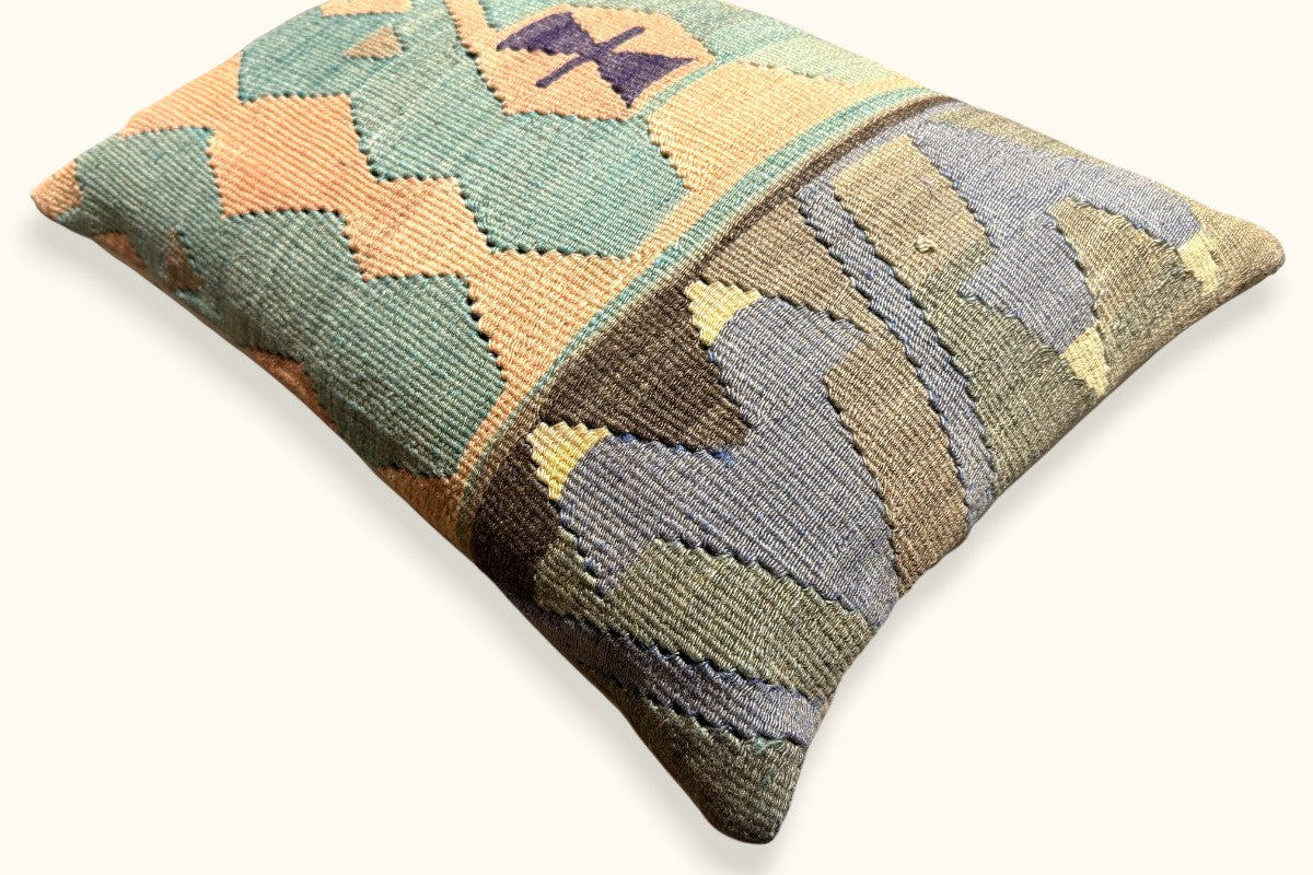 MELIS Vintage Kelim Kissen 60x40cm