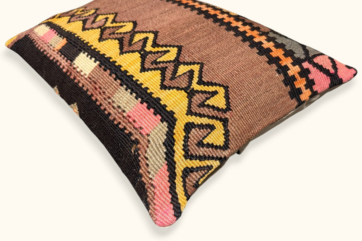 MIRA Vintage Kelim Kissen 60x40cm