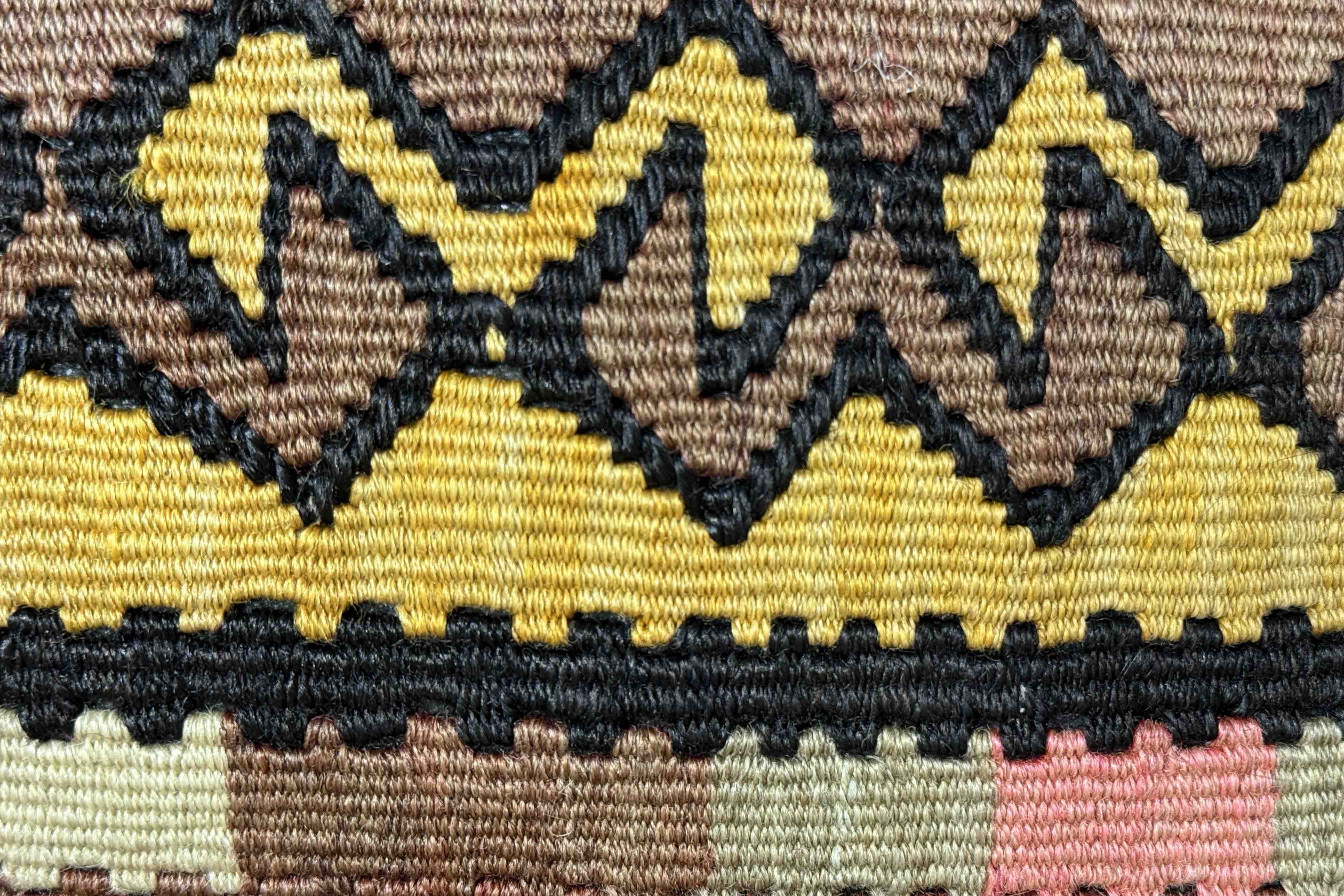 MIRA Vintage Kelim Kissen 60x40cm