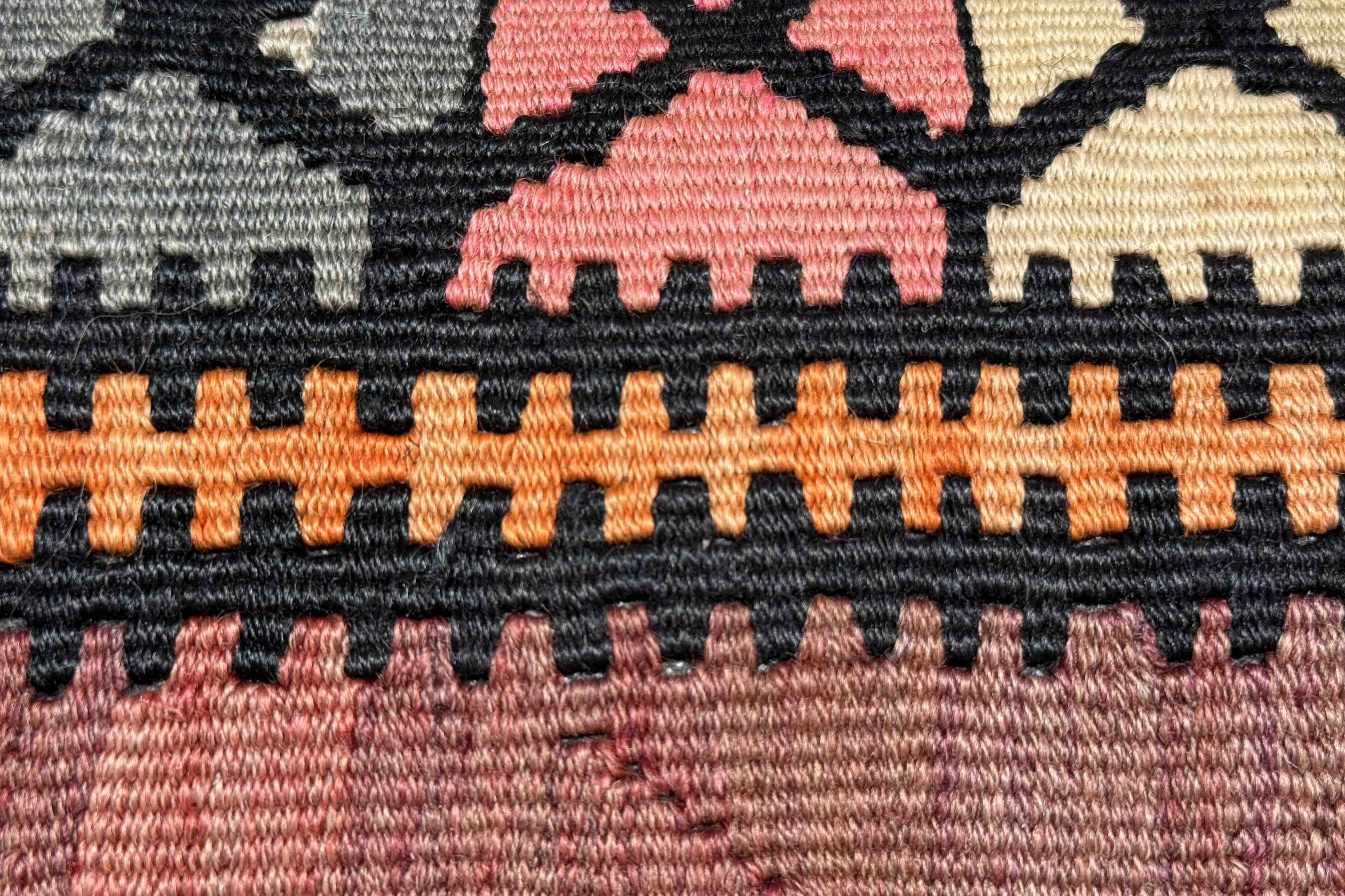 NEVA Vintage Kelim Kissen 60x40cm