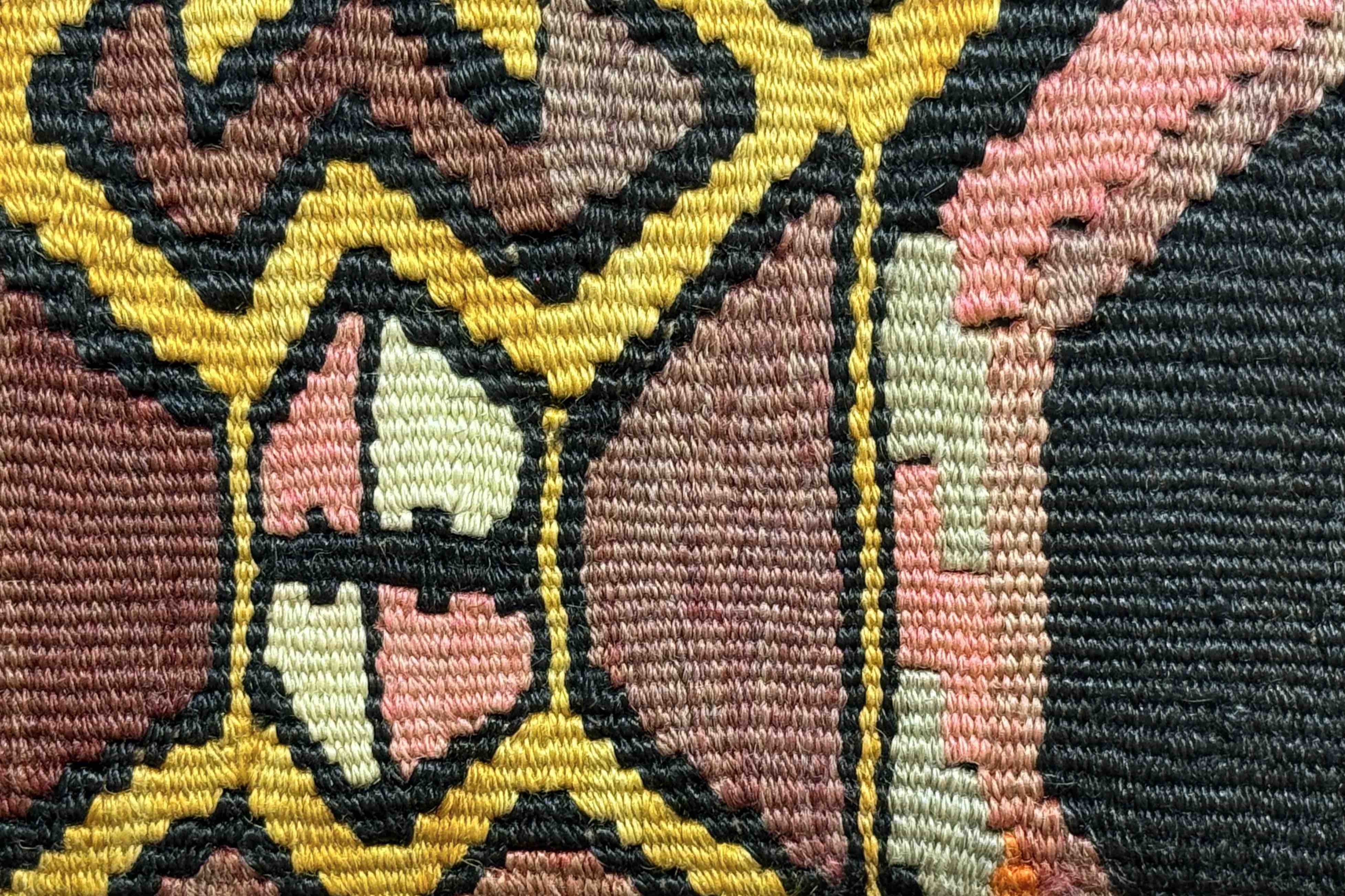 NISA Vintage Kelim Kissen 60x40cm