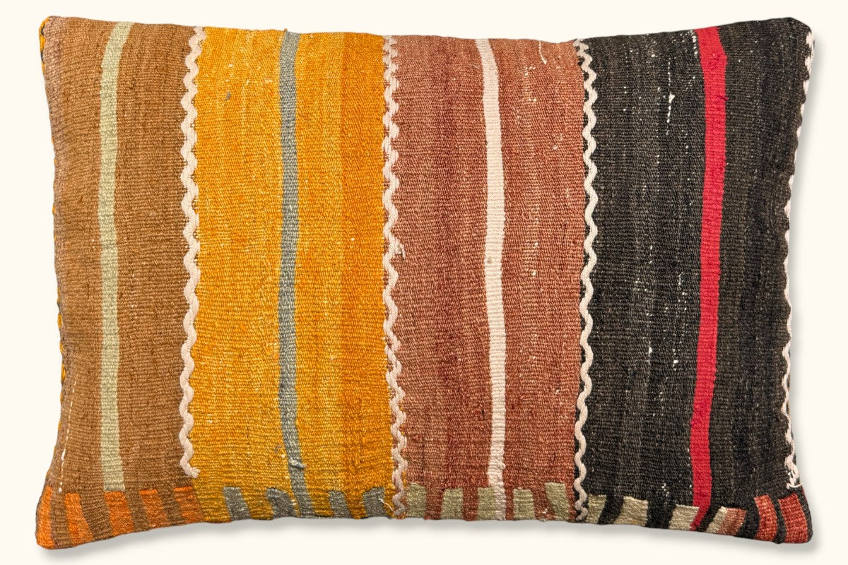 NUR Vintage Kelim Kissen 60x40cm