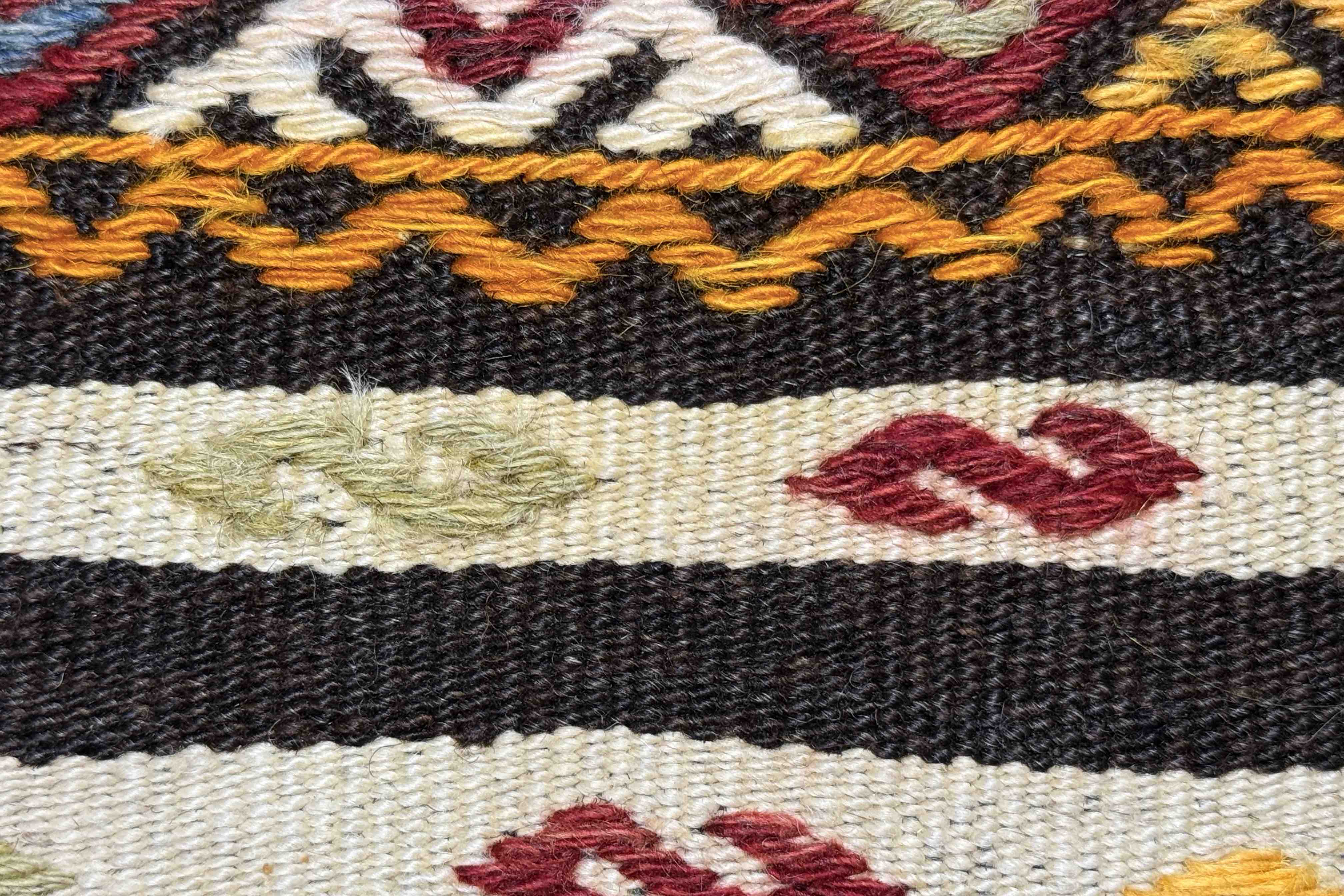 PERA Vintage Kelim Kissen 60x40cm