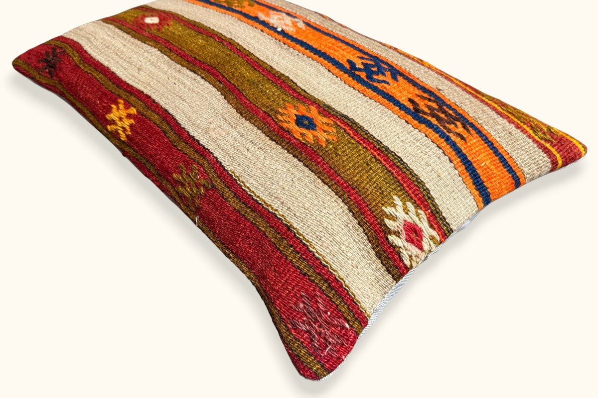 RANA Vintage Kelim Kissen 60x40cm