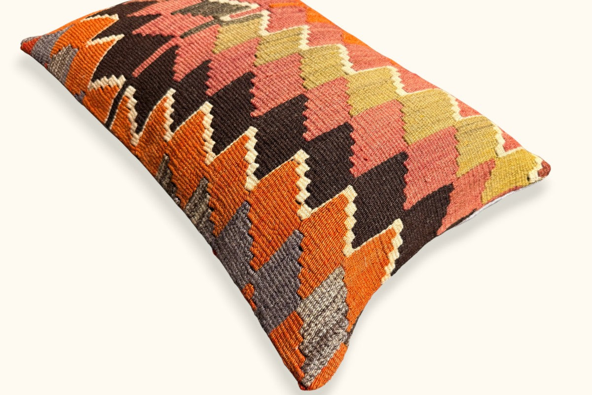 SERRA Vintage Kelim Kissen 60x40cm