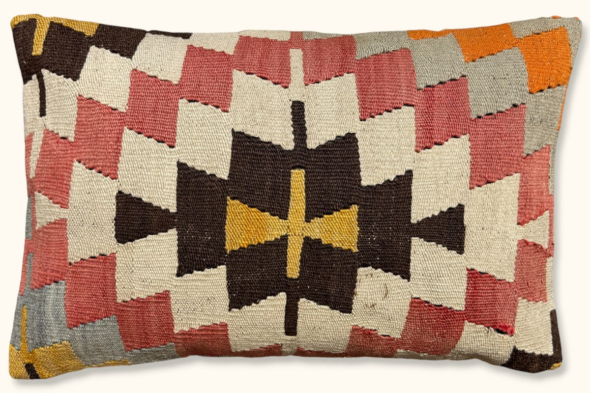 TUBA Vintage Kelim Kissen 60x40cm