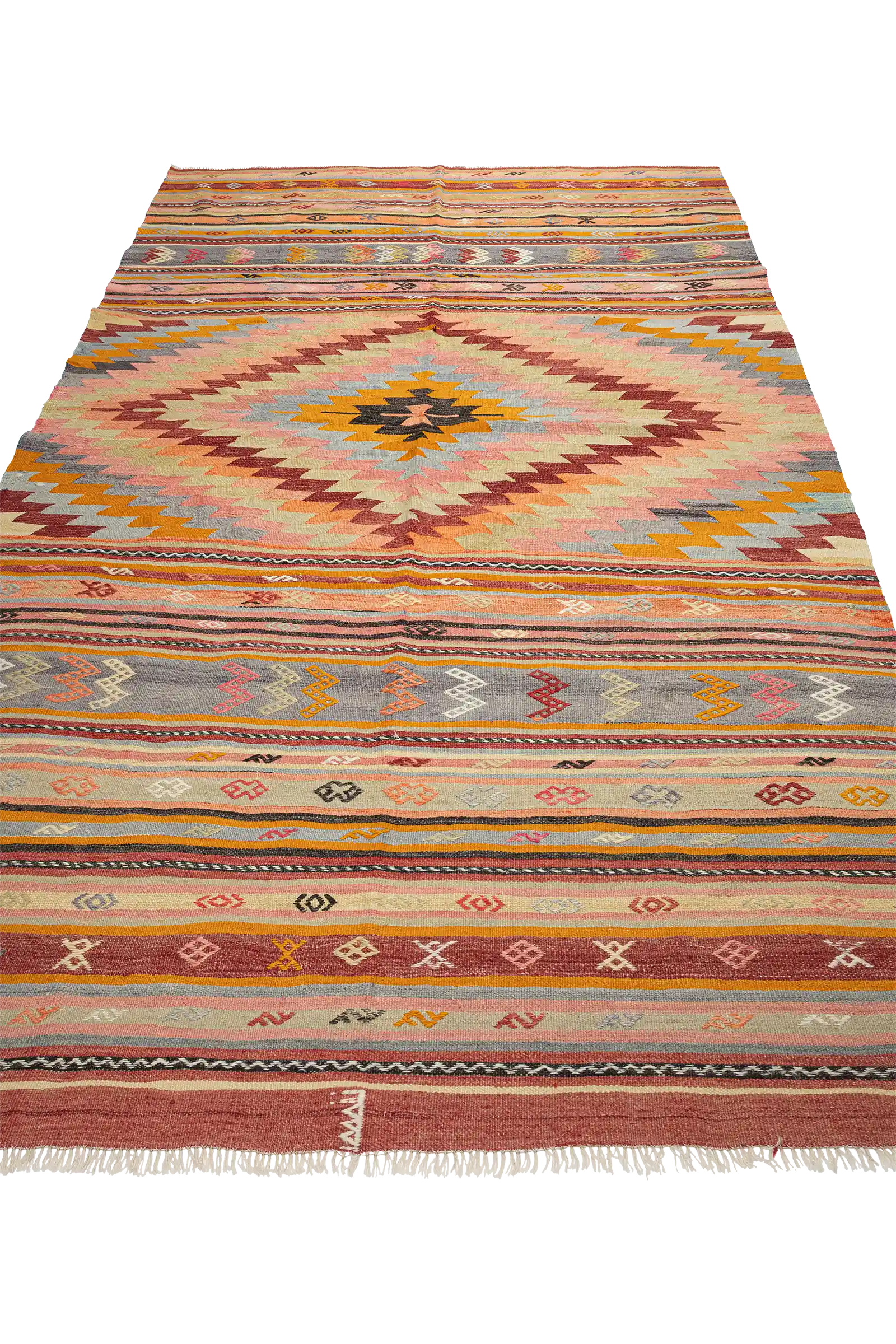 DENIZLI vintage kilim 250x176cm