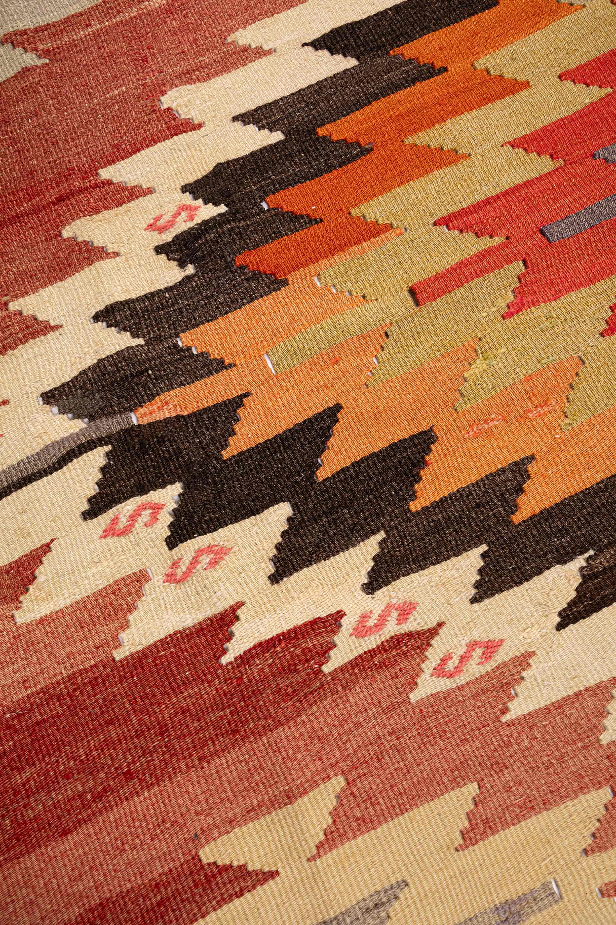 DENIZLI Vintage Kelim 295x190cm