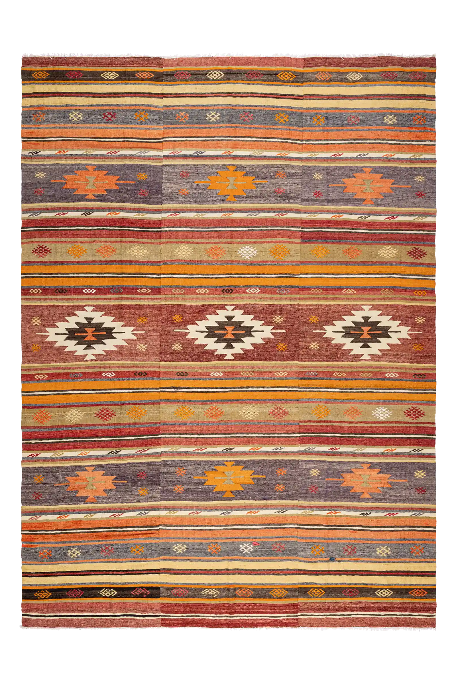 DENIZLI Vintage Kelim 262x186cm