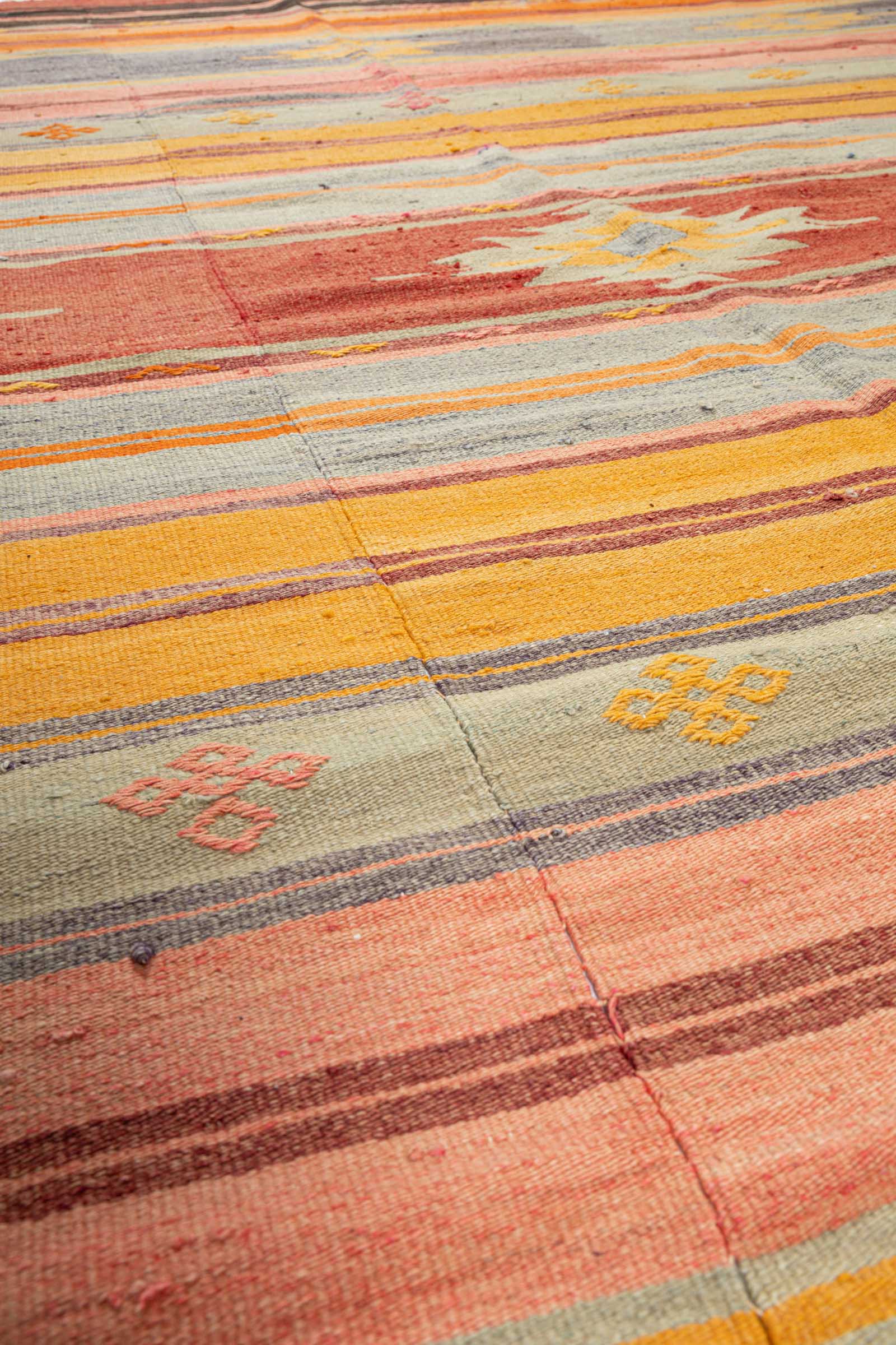 DENIZLI Vintage Kelim 270x185cm