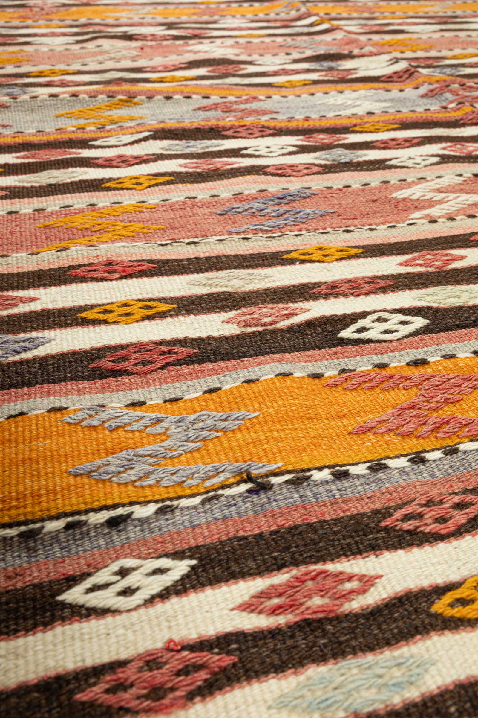 DENIZLI Vintage Kilim 297x173cm
