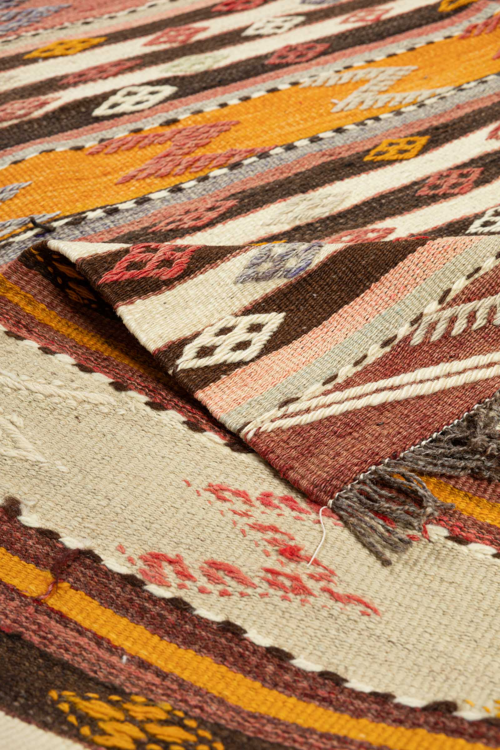 DENIZLI Vintage Kilim 297x173cm