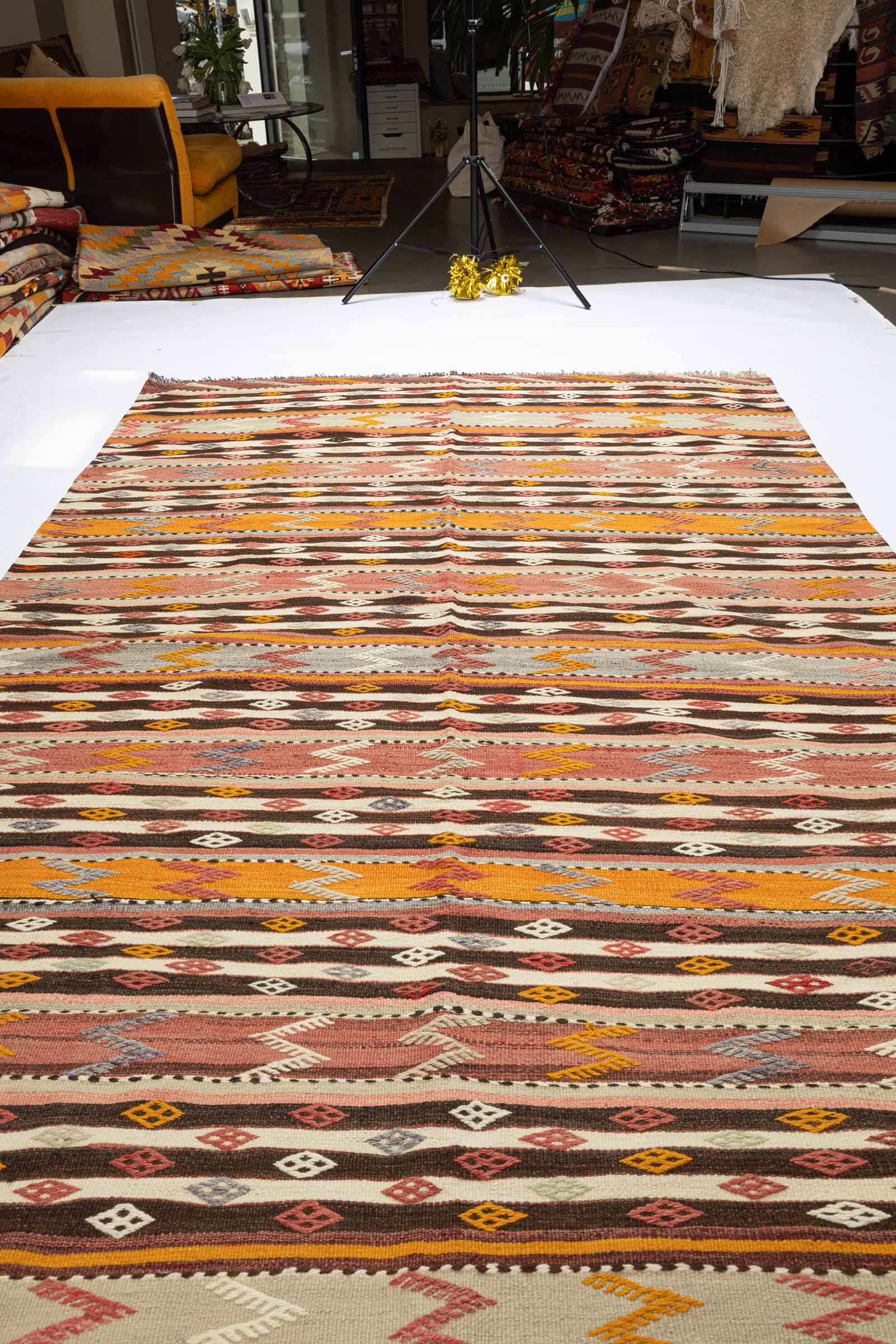 DENIZLI Vintage Kilim 297x173cm
