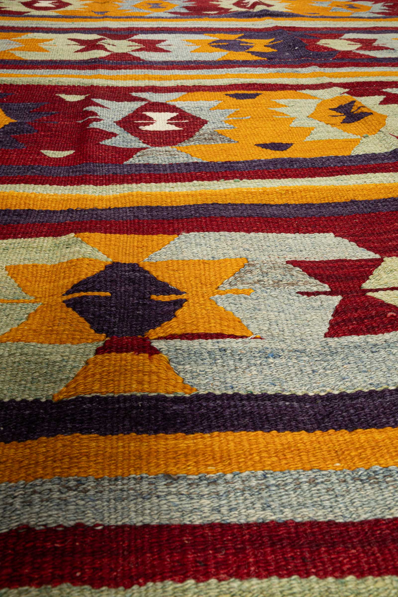 BURDUR Vintage Kilim 264x177cm